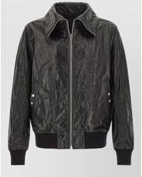 Rick Owens - Dracuflight High Collar Bomber Jacket - Lyst