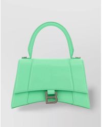 Balenciaga - Hourglass Small Leather Shoulder Bag - Lyst