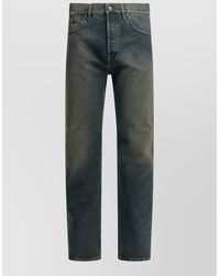 Golden Goose - Journey Denim Jeans Straight Leg Mid Rise - Lyst