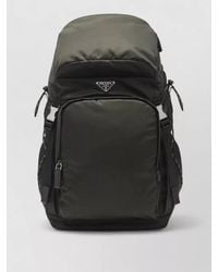 Prada - Backpack Adjustable Straps Front Pocket Handle - Lyst