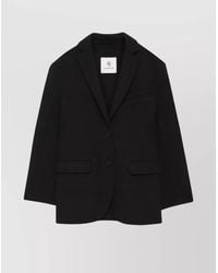 Anine Bing - Cashmere Wool Oversized Single-Breasted Blazer - Lyst