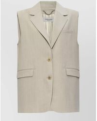 Golden Goose - Single-Breasted Wool-Blend Vest - Lyst