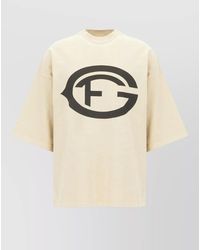Fear Of God - Cotton Crew Neck Graphic Print T Shirt - Lyst