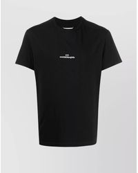 Maison Margiela - Crew-Neck Cotton T-Shirt Short Sleeves - Lyst