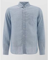 Beams Plus - Linen Blend Casual Shirt - Lyst
