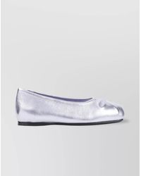Marni - Leather Little Bow Ballerina Shoes - Lyst