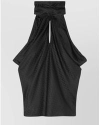 Versace - High Neck Sleeveless Top - Lyst