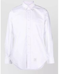 Thom Browne - Cotton Oxford Shirt - Lyst