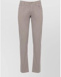 Jacob Cohen - Straight Leg Cotton Jeans Belt Loops - Lyst