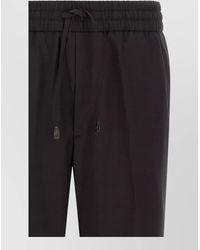 Brioni - Wool Straight-Leg Trousers - Lyst