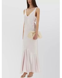 Sportmax - Fitted Maxi Dress - Lyst