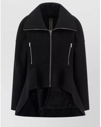 Rick Owens - Virgin Wool Oversized Coat - Lyst
