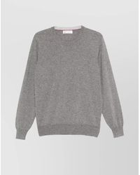 Brunello Cucinelli - Cashmere Ribbed Crew-Neck Sweater - Lyst