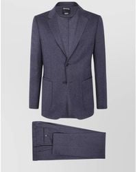 ZEGNA - Techmerinos Wash & Go Suit - Lyst