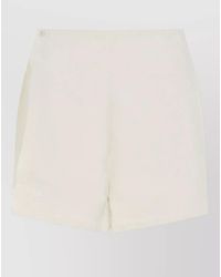 PANGAIA - Linen Wrap Shorts Back Pockets - Lyst