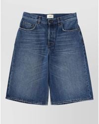 Haikure - Denim Shorts Five Pocket Belt Loops - Lyst