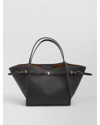 Tod's - Medium Leather Tote Bag Shoulder Strap - Lyst