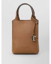 Tod's - T Timeless Micro Leather Mini Bag - Lyst