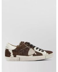 Philippe Model - Lace Up Low Top Sneakers Rubber Sole - Lyst