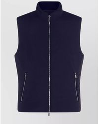 Moorer - Padded Jackets With High Collar And Side Zip Pockets - Lyst
