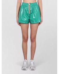 K-Way - Nylon Shorts Elastic Waistband Shiny Finish - Lyst