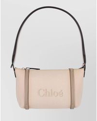 Chloé - Carry Canvas Shoulder Bag - Lyst