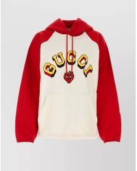 Gucci - Two-tone Cotton Oversize Sweatshirt - Lyst