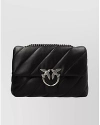 Pinko - Love Bag Puff Lamb Leather Shoulder Bag - Lyst