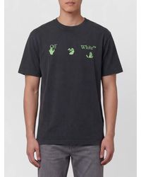 Off-White c/o Virgil Abloh - Bacco Arrow Skate Graphic Cotton T-Shirt - Lyst