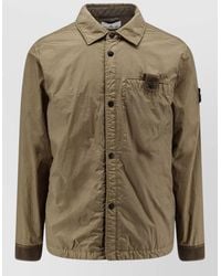 Stone Island - Nylon Crinkle Rep Jacket - Lyst