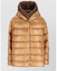Herno - Hooded Quilted Zip Puffer Coat - Lyst