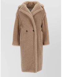 Max Mara - Alpaca Wool Cashmere Silk Coat - Lyst