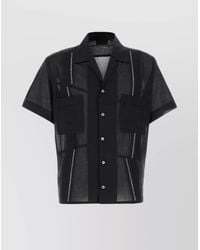 Magliano - Semi-Sheer Wingtip Collar Shirt - Lyst
