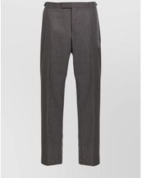 Thom Browne - Wool Straight-Leg Trousers - Lyst
