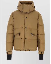 Moncler - Hooded Quilted Jacket Adjustable Features - Lyst