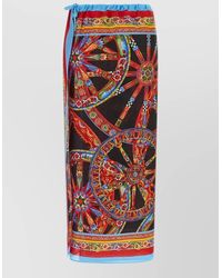 Dolce & Gabbana - Carretto Motif Sarong Skirt Summer Style - Lyst