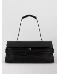 Moschino - Nappa Leather Shoulder Bag Structured Shape - Lyst