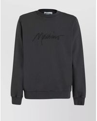 Moschino - Cotton Crew-Neck Sweatshirt - Lyst