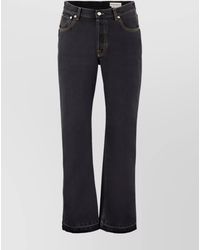 McQueen - Denim Straight-Leg Jeans - Lyst