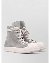 Rick Owens - High Top Boots Contrast Toe Cap Sole - Lyst