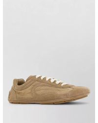 Prada - Suede Montecarlo Re-Edition 2005 Low-Top Sneakers - Lyst