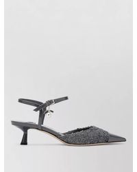 Jimmy Choo - Pumps Pearl Detail Pointed Toe Texture - Lyst
