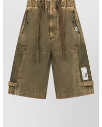 Maison Mihara Yasuhiro - Cotton Cargo Shorts - Lyst