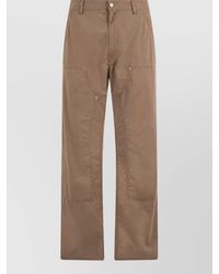 MM6 by Maison Margiela - Cotton Straight-Leg Shorts - Lyst