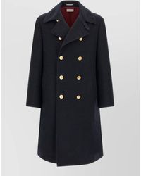 Brunello Cucinelli - Cashmere Double-Breasted Coat - Lyst