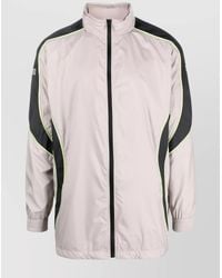 Givenchy - Leather Oversized Logo-Print Zip-Up Jacket - Lyst
