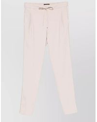 Fabiana Filippi - Straight Leg Lounge Trousers Elasticated Waistband - Lyst