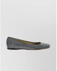 Loewe - Ballerina Toy Leather And Rhinestones Sandal - Lyst