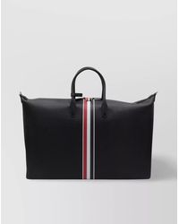 Thom Browne - Pebble-Grain Leather Duffle Bag - Lyst
