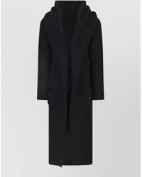 Rick Owens - Cashmere Silk Crewneck Duffle Coat - Lyst